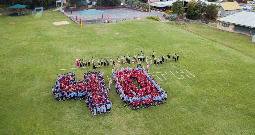 StEdwardsCatholicSchoolaerialphotographygettingready DroneAce