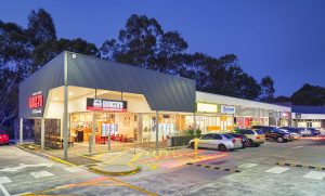 Dusk ground photography at Olsen Ave Southport shopping centre